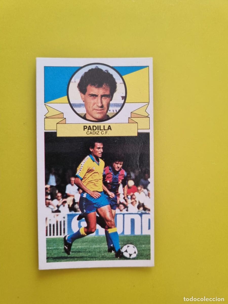 Figurine di Calcio: CROMO LIGA ESTE 85 86 1985 1986 NUNCA PEGADO SIN PEGAR PADILLA C&Aacute;DIZ CF AR826