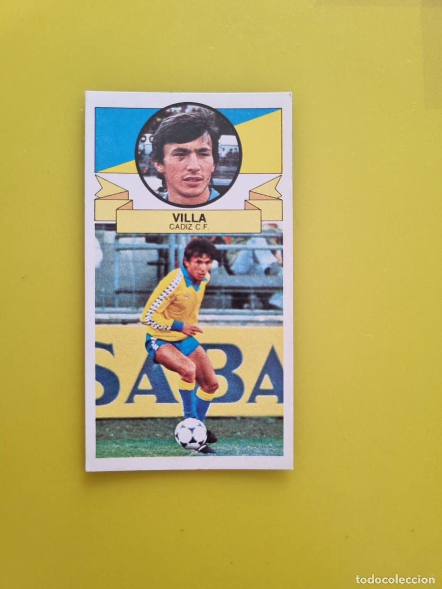 Figurine di Calcio: CROMO LIGA ESTE 85 86 1985 1986 NUNCA PEGADO SIN PEGAR VILLA C&Aacute;DIZ CF AR826