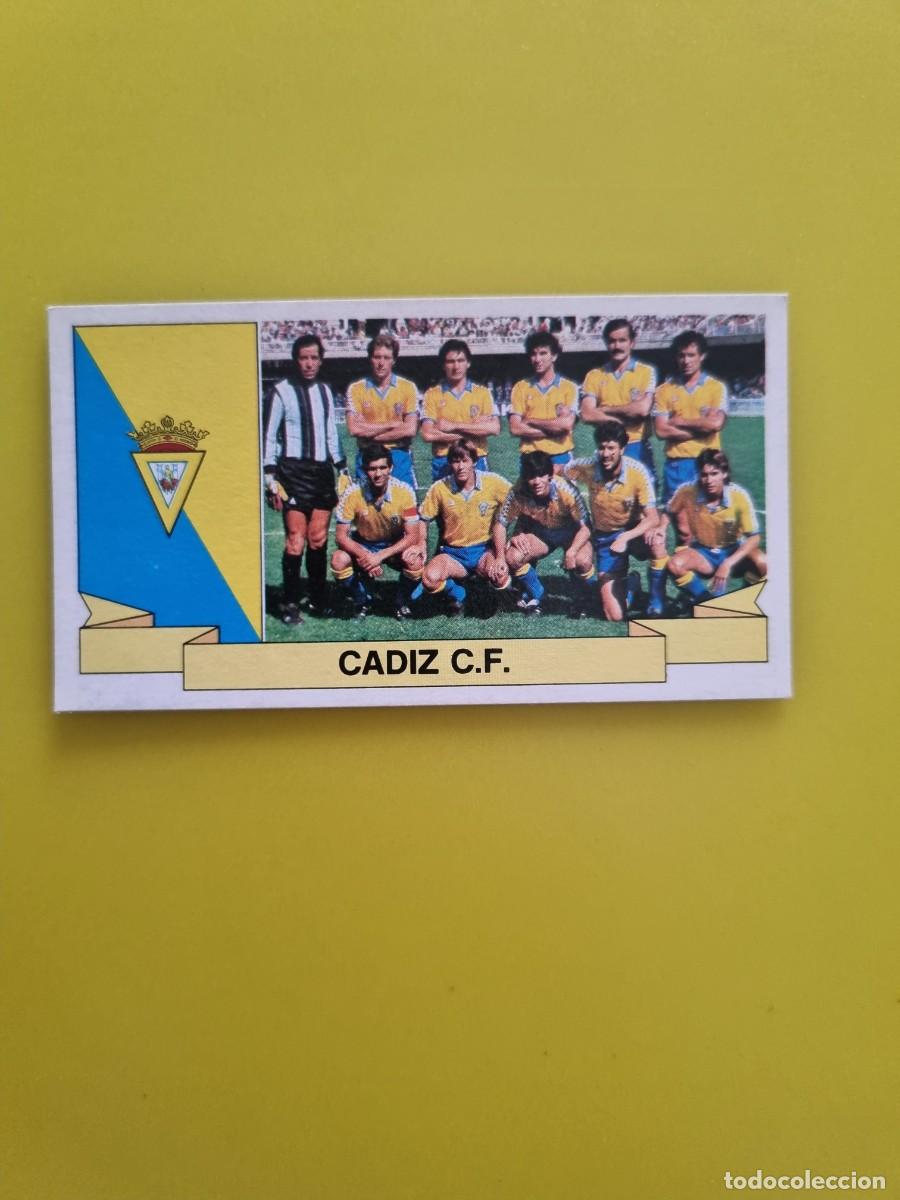 Cromos de Futebol: CROMO LIGA ESTE 85 86 1985 1986 NUNCA PEGADO SIN PEGAR ALINEACIONES C&Aacute;DIZ CF AR826