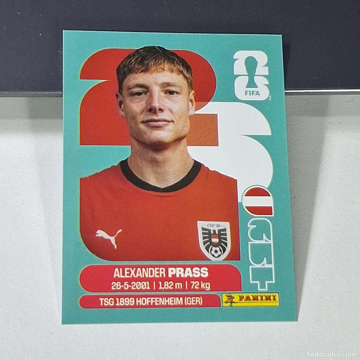Cromos de Futebol: B49 AUT 9 AUT9 ALEXANDER PRASS AUSTRIA MUNDIAL FIFA WORLD CUP 2026 STICKER PANINI