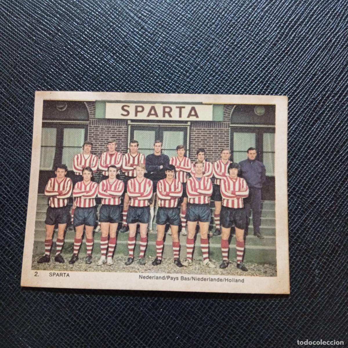 Cromos de Futebol: 2 SPARTA HOLANDA PLANTILLA MONTY GUM 1969 1970 CROMO FUTBOL 69 70 - SIN PEGAR - A44 PG37