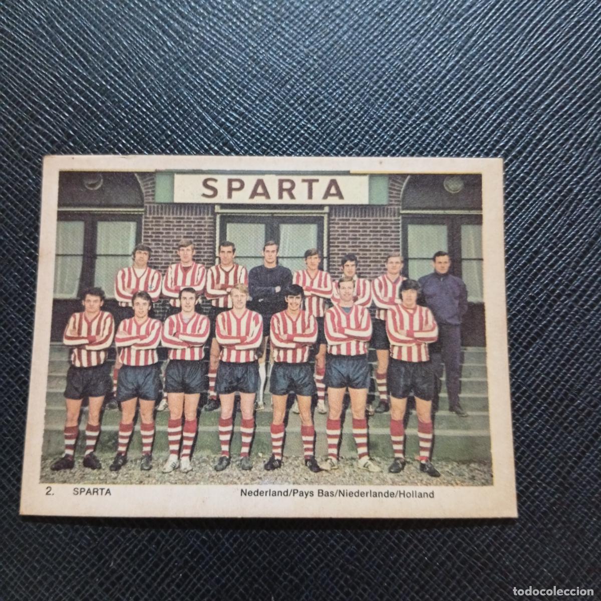 Cromos de Futebol: 2 SPARTA HOLANDA PLANTILLA MONTY GUM 1969 1970 CROMO FUTBOL 69 70 - SIN PEGAR - A44 BPG37
