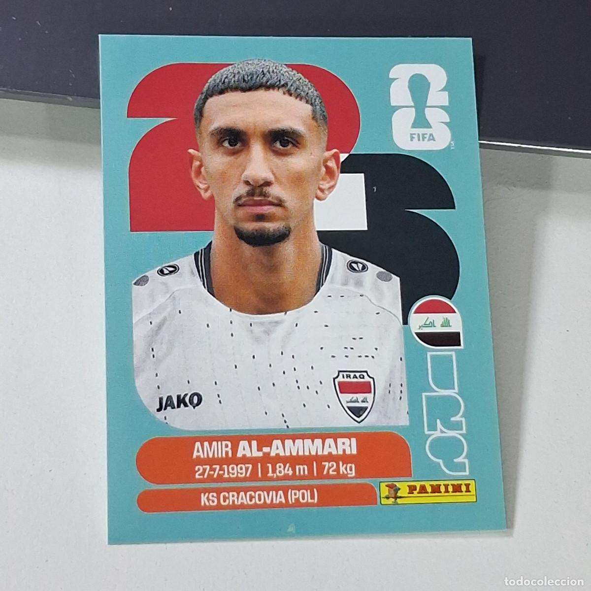 Cromos de Futebol: B49 IRQ 10 IRQ10 AMIR AL-AMMARI IRAQ IRQ MUNDIAL FIFA WORLD CUP 2026 STICKER PANINI