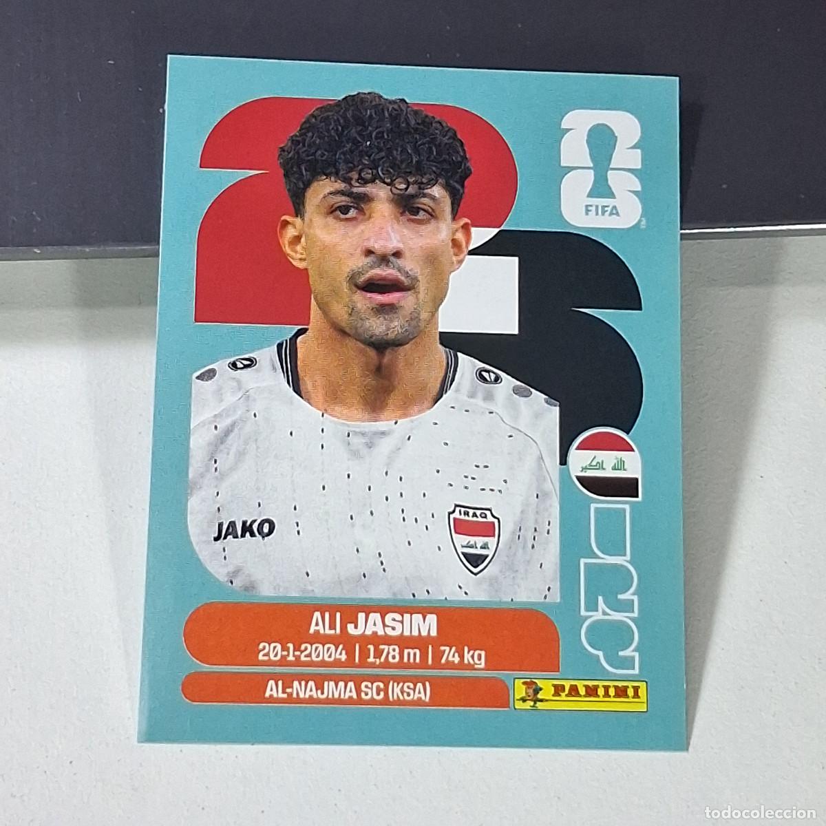Cromos de Futebol: B49 IRQ 12 IRQ12 ALI JASIM IRAQ IRQ MUNDIAL FIFA WORLD CUP 2026 STICKER PANINI