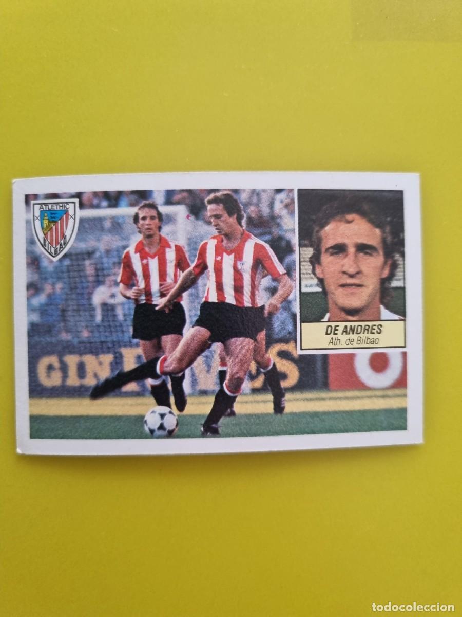 Cromos de Futebol: CROMO LIGA ESTE 84 85 1984 1985 NUNCA PEGADO SIN PEGAR DE ANDRES ATH BILBAO AR826