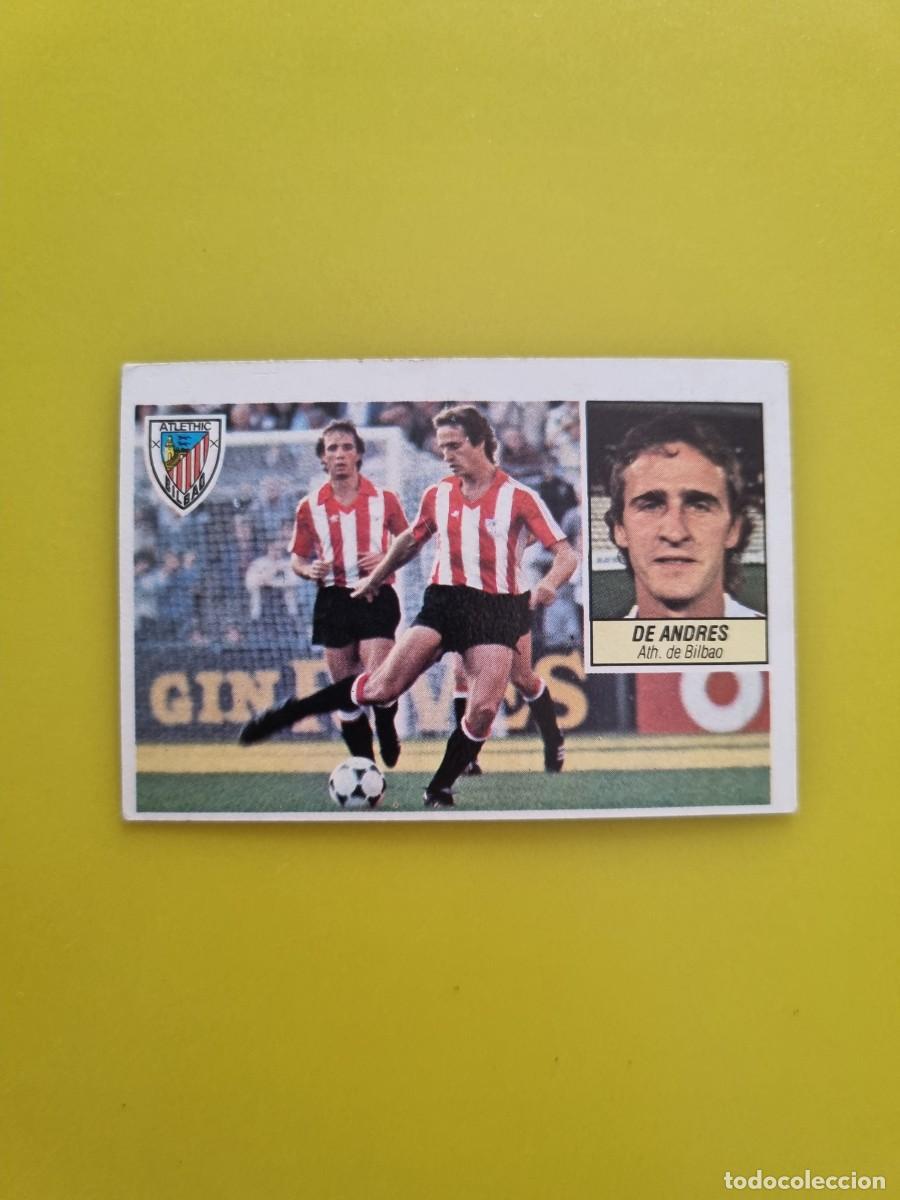 Cromos de Futebol: CROMO LIGA ESTE 84 85 1984 1985 NUNCA PEGADO SIN PEGAR DE ANDRES ATH BILBAO AR826