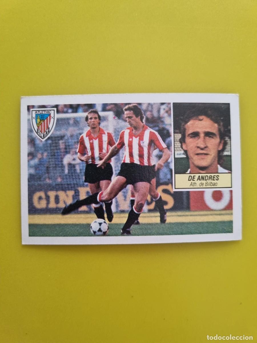 Cromos de Futebol: CROMO LIGA ESTE 84 85 1984 1985 NUNCA PEGADO SIN PEGAR DE ANDRES ATH BILBAO AR826