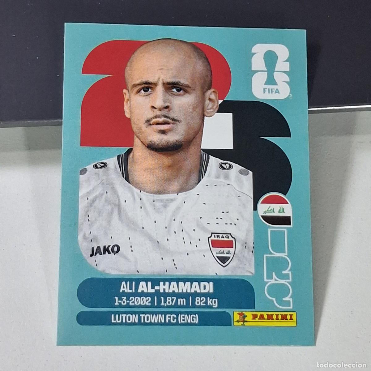 Cromos de Futebol: B49 IRQ 18 IRQ18 ALI AL-HAMADI IRAQ IRQ MUNDIAL FIFA WORLD CUP 2026 STICKER PANINI