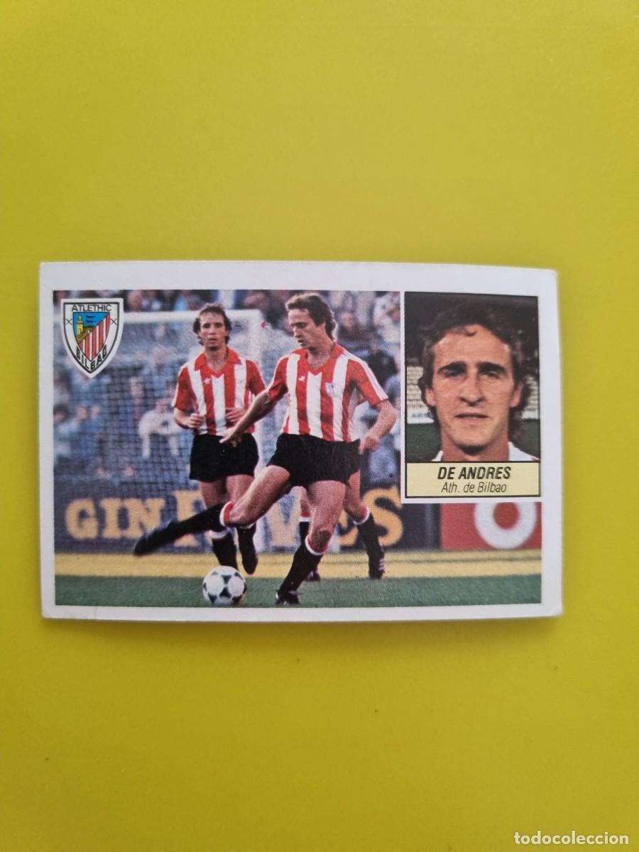 Cromos de Futebol: CROMO LIGA ESTE 84 85 1984 1985 NUNCA PEGADO SIN PEGAR DE ANDRES ATH BILBAO AR826