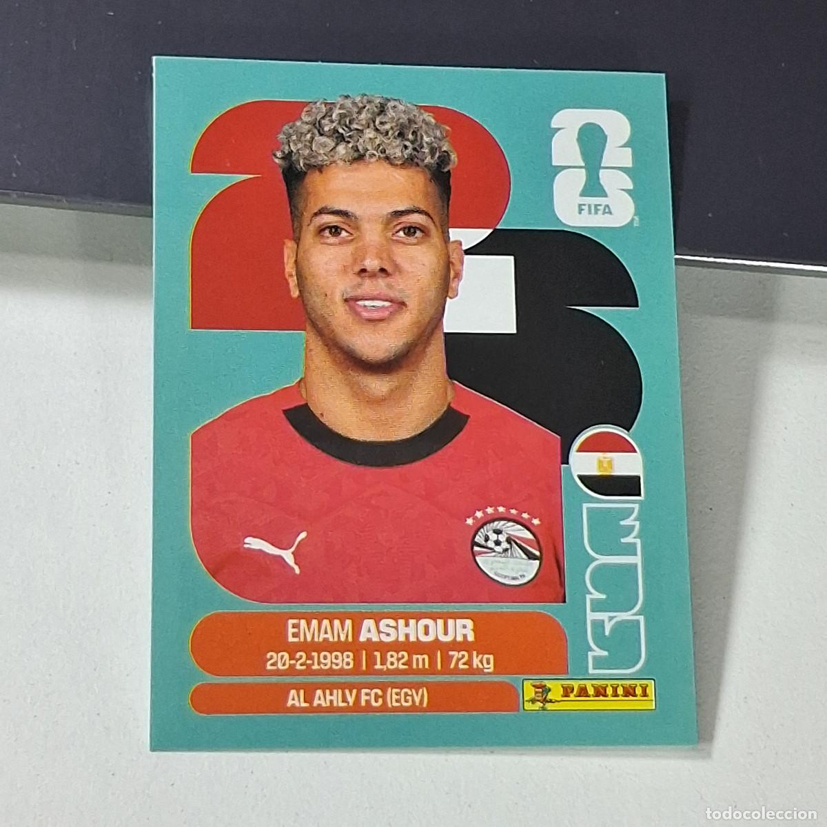 Cromos de Futebol: B49 EGY 15 EGY15 EMAM ASHOUR EGYPTO EGYPT EGY MUNDIAL FIFA WORLD CUP 2026 STICKER PANINI