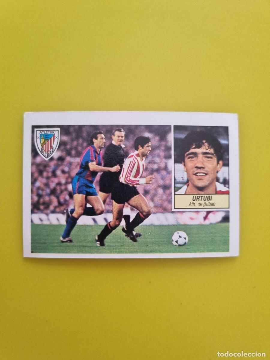 Cromos de f&uacute;tbol: CROMO LIGA ESTE 84 85 1984 1985 NUNCA PEGADO SIN PEGAR URTUBI ATH BILBAO AR826