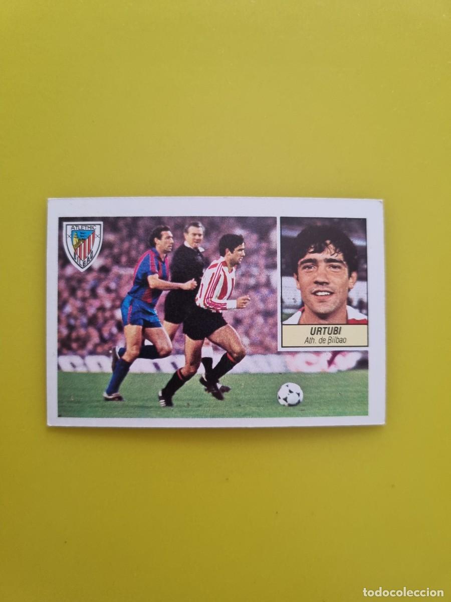 Cromos de f&uacute;tbol: CROMO LIGA ESTE 84 85 1984 1985 NUNCA PEGADO SIN PEGAR URTUBI ATH BILBAO AR826