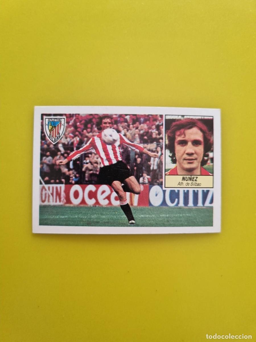Football Stickers: CROMO LIGA ESTE 84 85 1984 1985 NUNCA PEGADO SIN PEGAR NU&Ntilde;EZ ATH BILBAO AR826