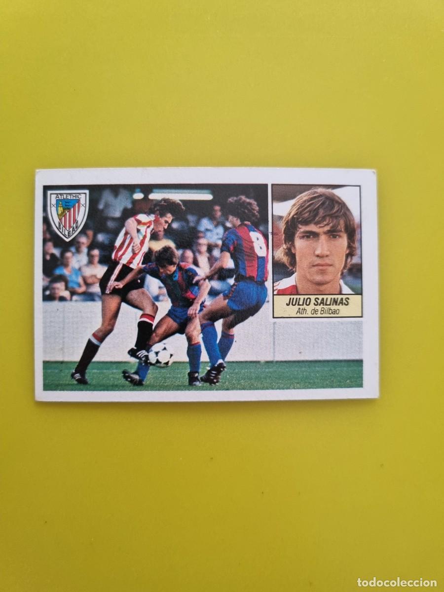 Football Stickers: CROMO LIGA ESTE 84 85 1984 1985 NUNCA PEGADO SIN PEGAR JULIO SALINAS ATH BILBAO AR826