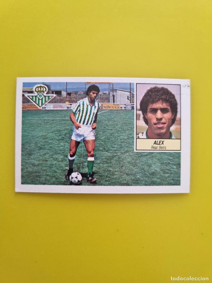 Cromos de f&uacute;tbol: CROMO LIGA ESTE 84 85 1984 1985 NUNCA PEGADO SIN PEGAR ALEX REAL BETIS AR826