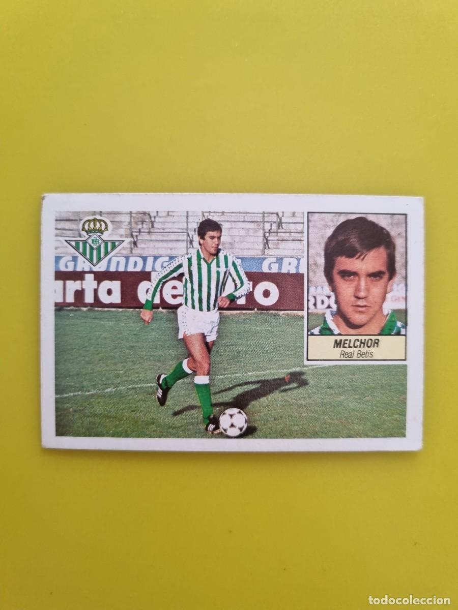 Football Stickers: CROMO LIGA ESTE 84 85 1984 1985 NUNCA PEGADO SIN PEGAR MELCHOR REAL BETIS AR826