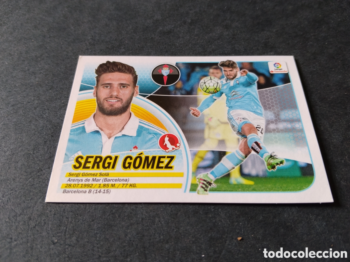 Football Stickers: Cromo Futbol 2016-17 , Sergi G&oacute;mez