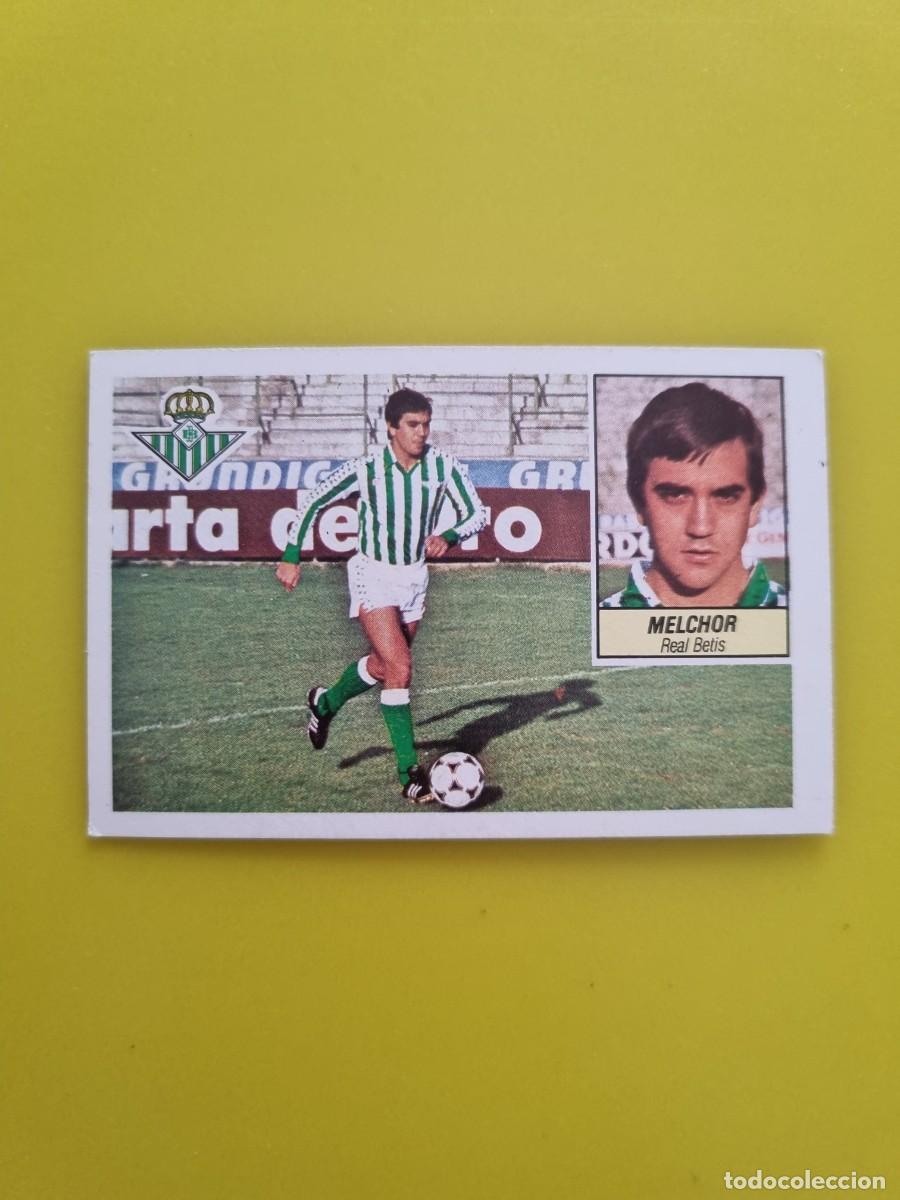 Football Stickers: CROMO LIGA ESTE 84 85 1984 1985 NUNCA PEGADO SIN PEGAR MELCHOR REAL BETIS AR826