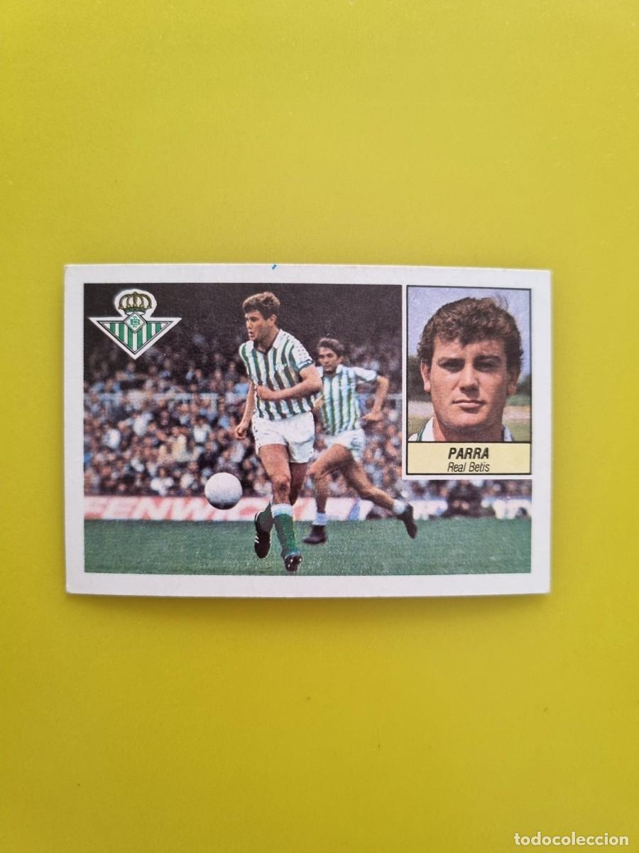 Cromos de f&uacute;tbol: CROMO LIGA ESTE 84 85 1984 1985 NUNCA PEGADO SIN PEGAR PARRA REAL BETIS AR826