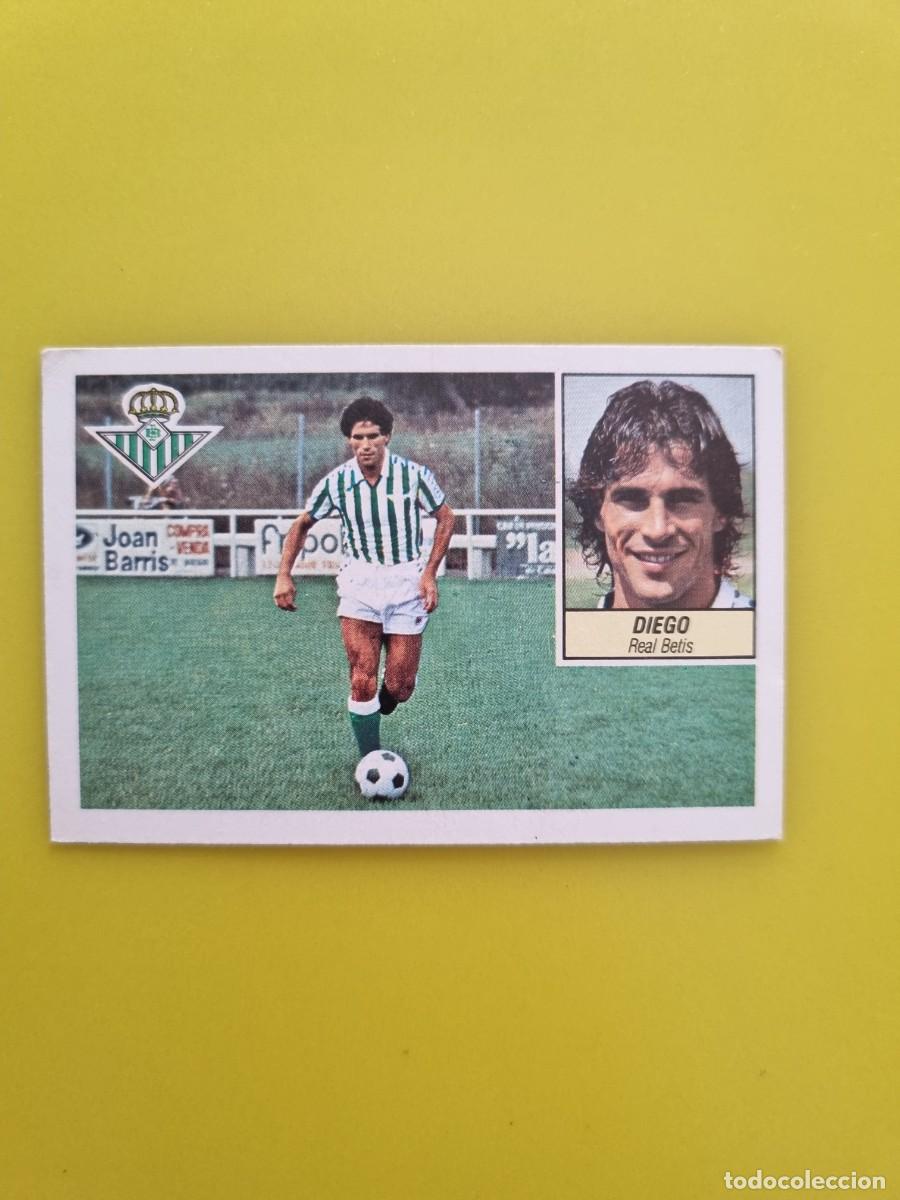 Cromos de f&uacute;tbol: CROMO LIGA ESTE 84 85 1984 1985 NUNCA PEGADO SIN PEGAR DIEGO REAL BETIS AR826
