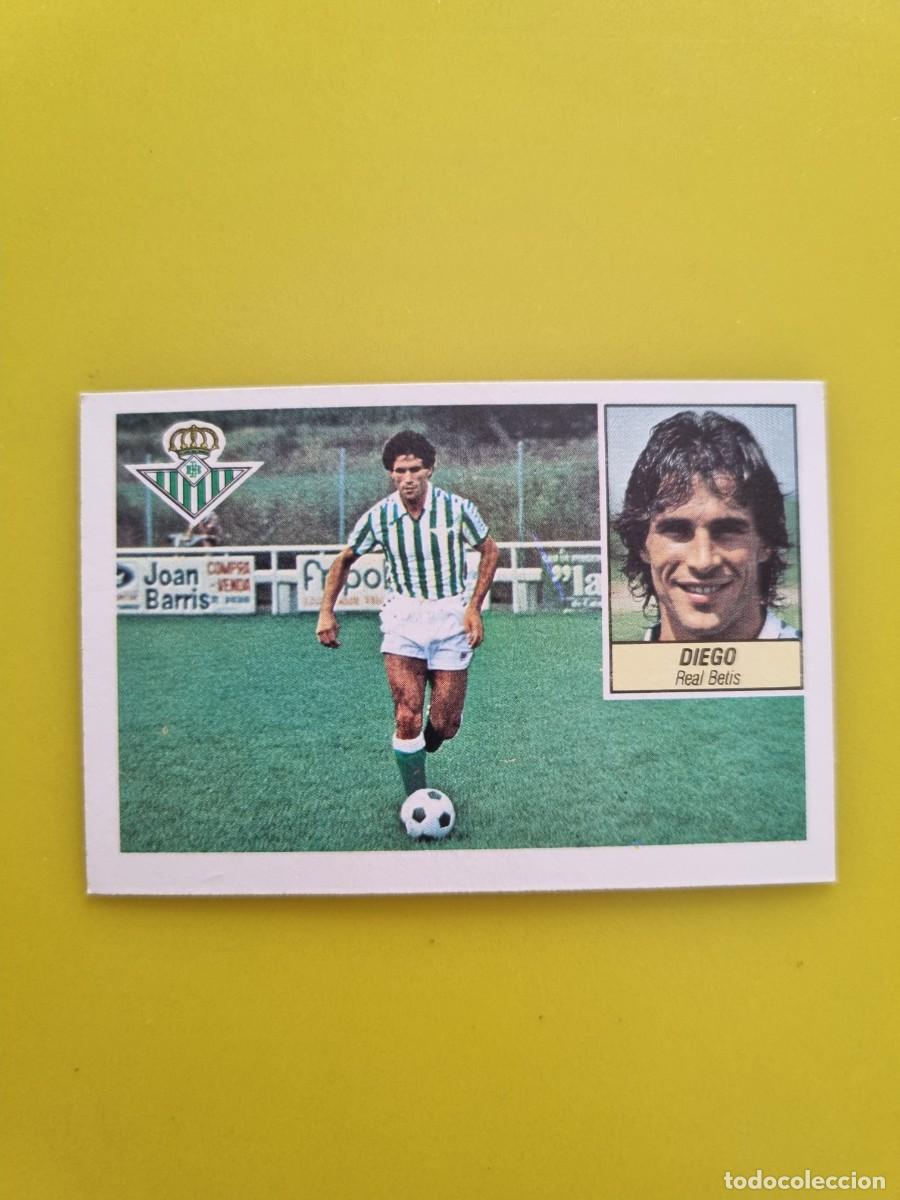 Cromos de f&uacute;tbol: CROMO LIGA ESTE 84 85 1984 1985 NUNCA PEGADO SIN PEGAR DIEGO REAL BETIS AR826