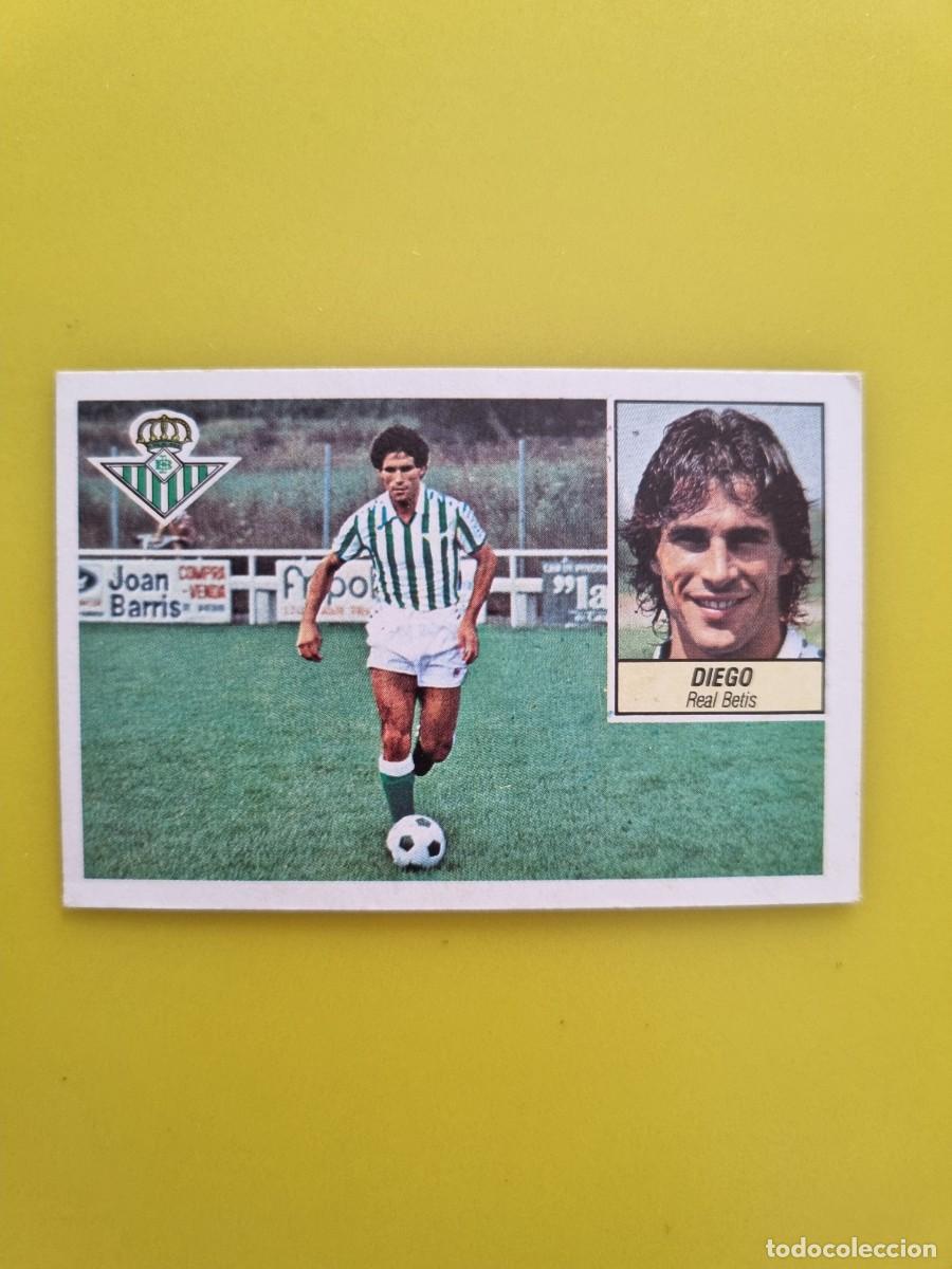 Cromos de f&uacute;tbol: CROMO LIGA ESTE 84 85 1984 1985 NUNCA PEGADO SIN PEGAR DIEGO REAL BETIS AR826