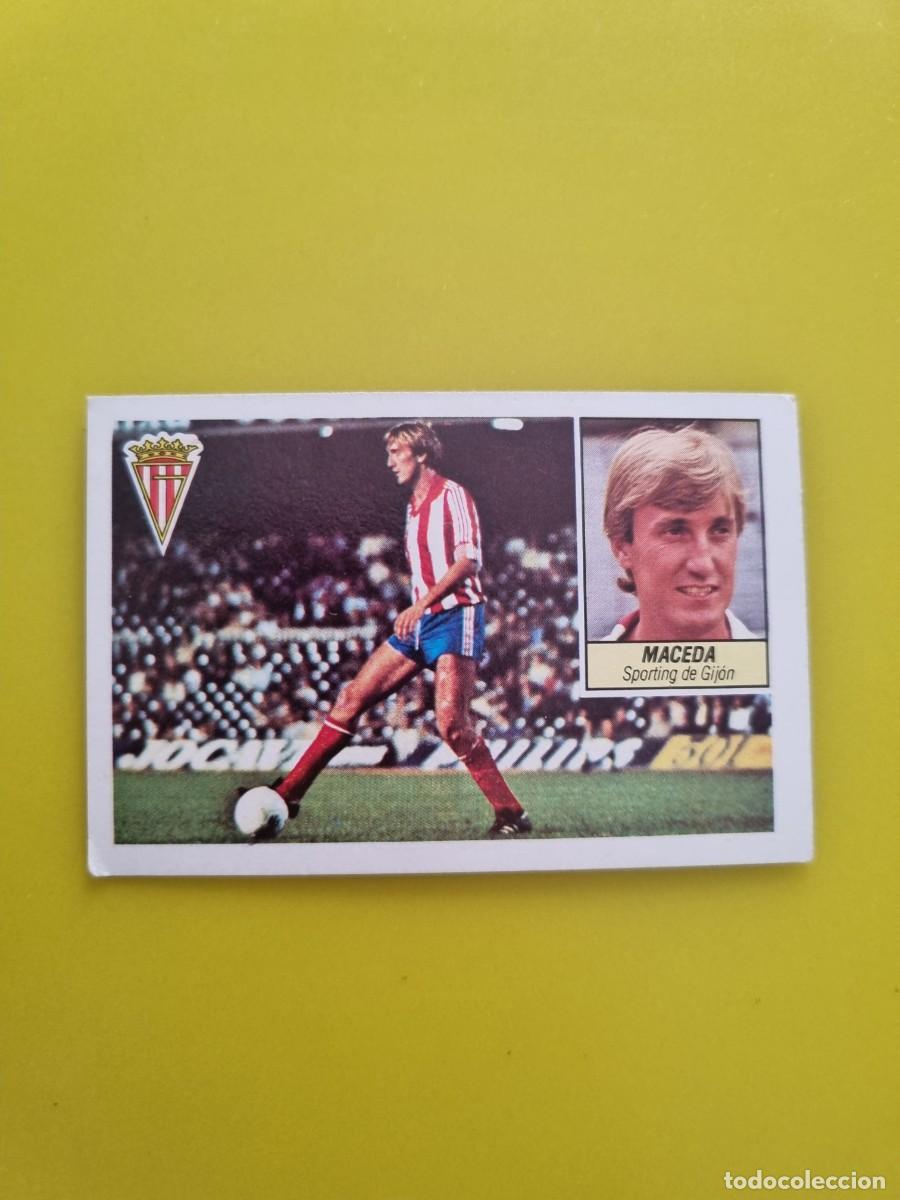 Cromos de f&uacute;tbol: CROMO LIGA ESTE 84 85 1984 1985 NUNCA PEGADO SIN PEGAR MACEDA SPORTING DE GIJON AR826