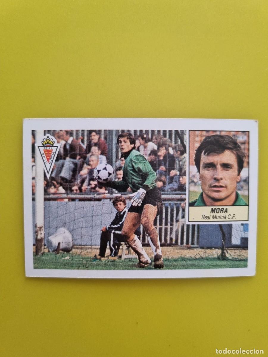 Cromos de f&uacute;tbol: CROMO LIGA ESTE 84 85 1984 1985 NUNCA PEGADO SIN PEGAR MORA REAL MURCIA AR826