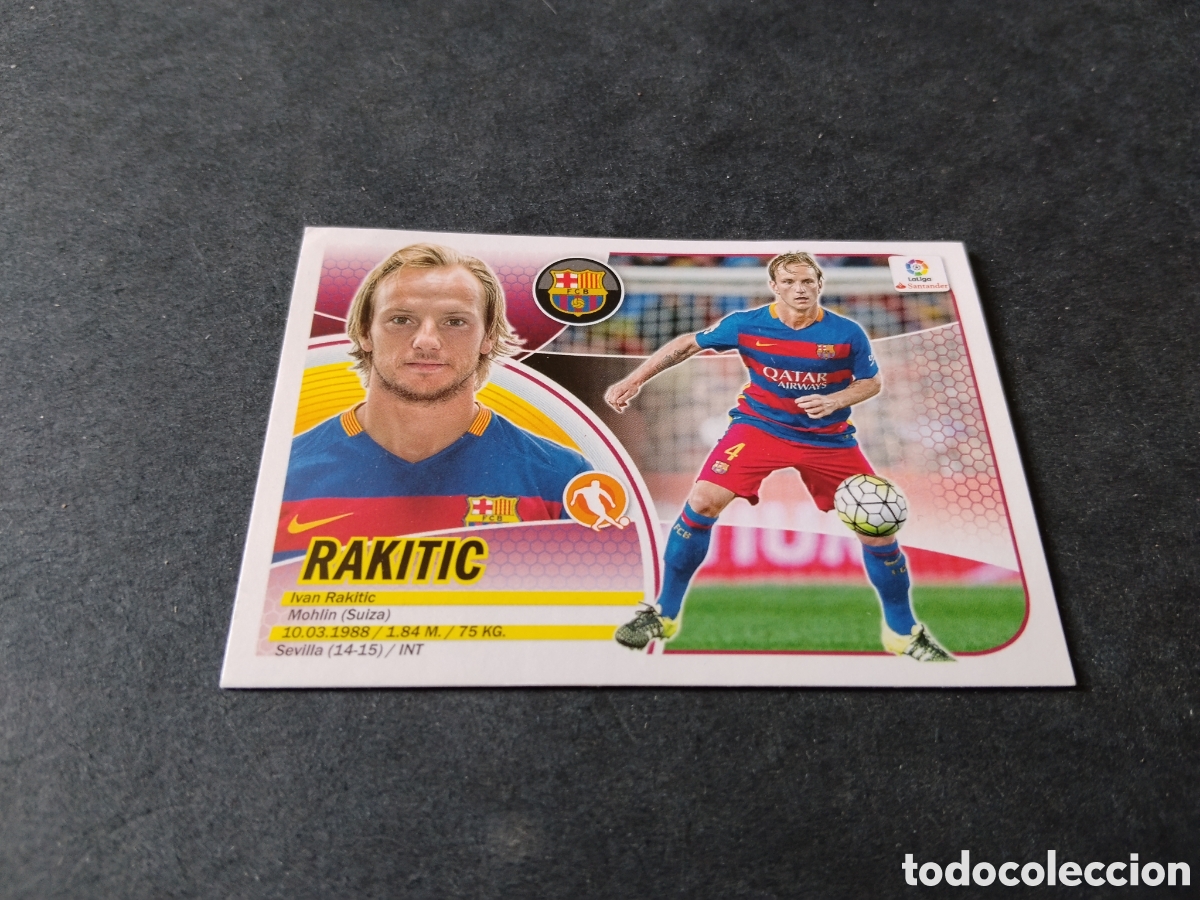 Cromos de f&uacute;tbol: Cromo Futbol 2016-17 , Rakitic , Barcelona CF