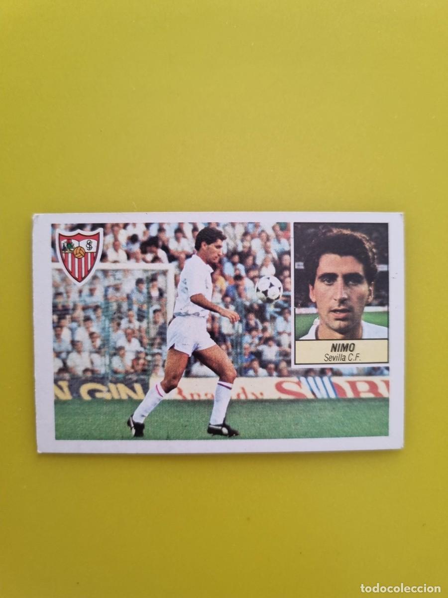 Cromos de f&uacute;tbol: CROMO LIGA ESTE 84 85 1984 1985 NUNCA PEGADO SIN PEGAR NIMO SEVILLA AR826