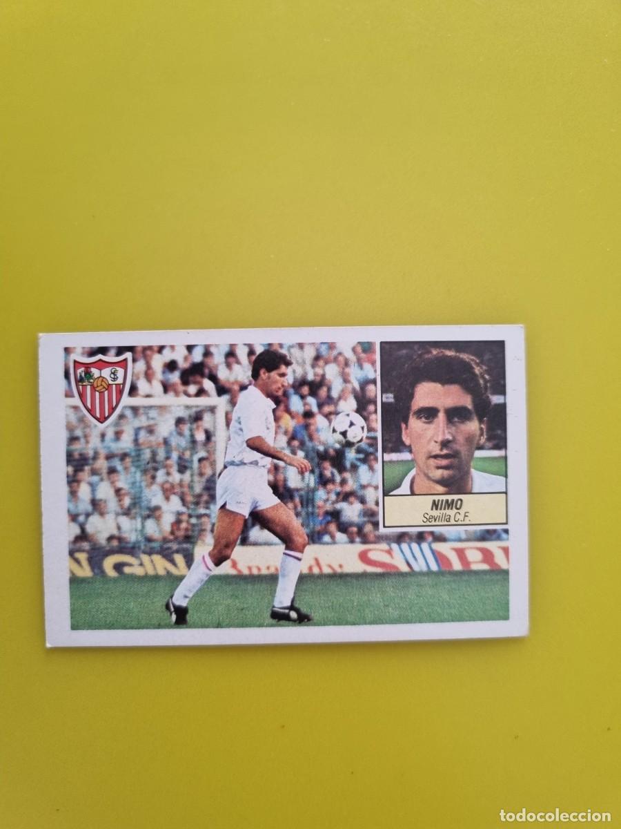 Cromos de f&uacute;tbol: CROMO LIGA ESTE 84 85 1984 1985 NUNCA PEGADO SIN PEGAR NIMO SEVILLA AR826