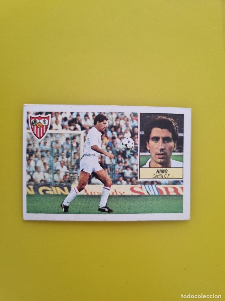 Cromos de f&uacute;tbol: CROMO LIGA ESTE 84 85 1984 1985 NUNCA PEGADO SIN PEGAR NIMO SEVILLA AR826