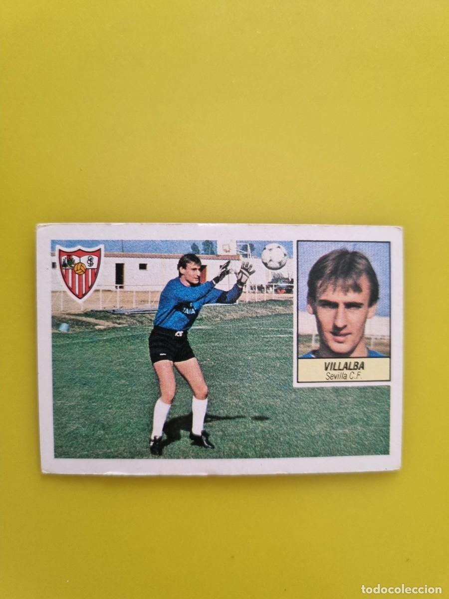 Cromos de f&uacute;tbol: CROMO LIGA ESTE 84 85 1984 1985 NUNCA PEGADO SIN PEGAR VILLALBA SEVILLA AR826