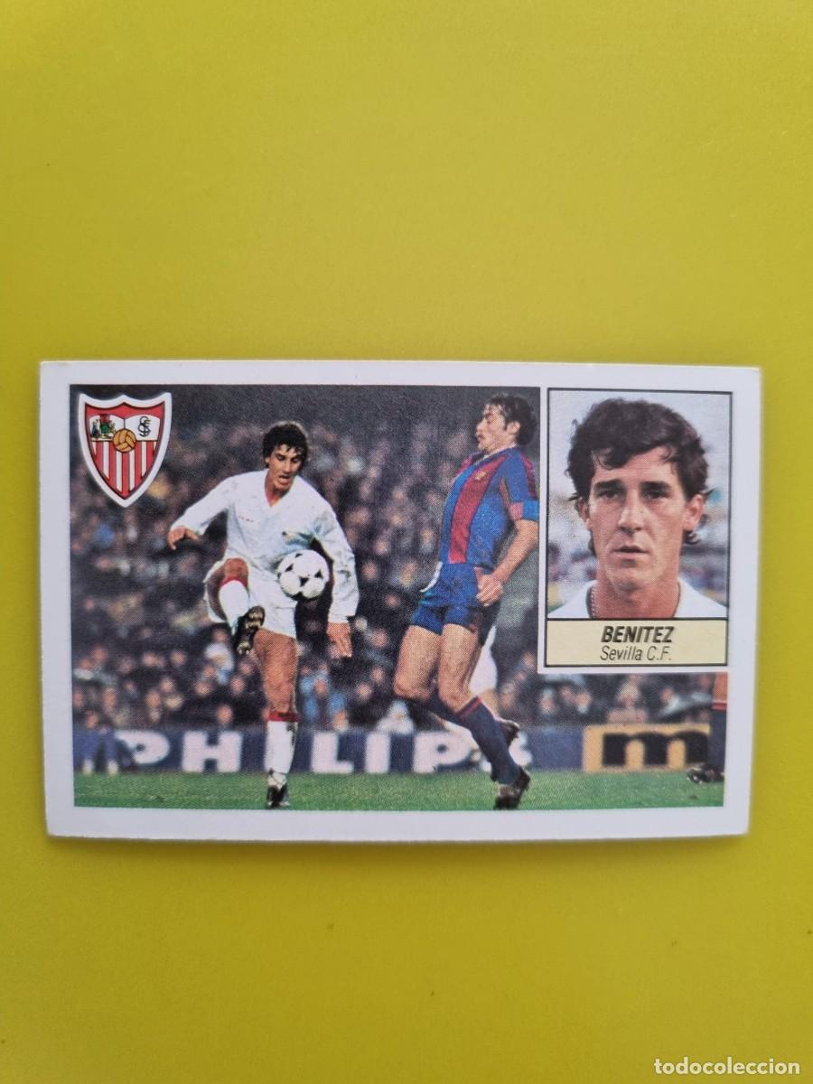 Football Stickers: CROMO LIGA ESTE 84 85 1984 1985 NUNCA PEGADO SIN PEGAR BENITEZ SEVILLA AR826