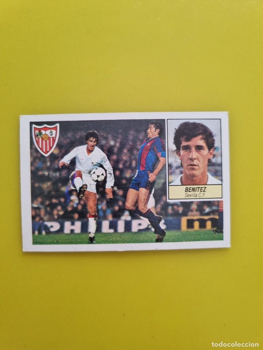 Football Stickers: CROMO LIGA ESTE 84 85 1984 1985 NUNCA PEGADO SIN PEGAR BENITEZ SEVILLA AR826