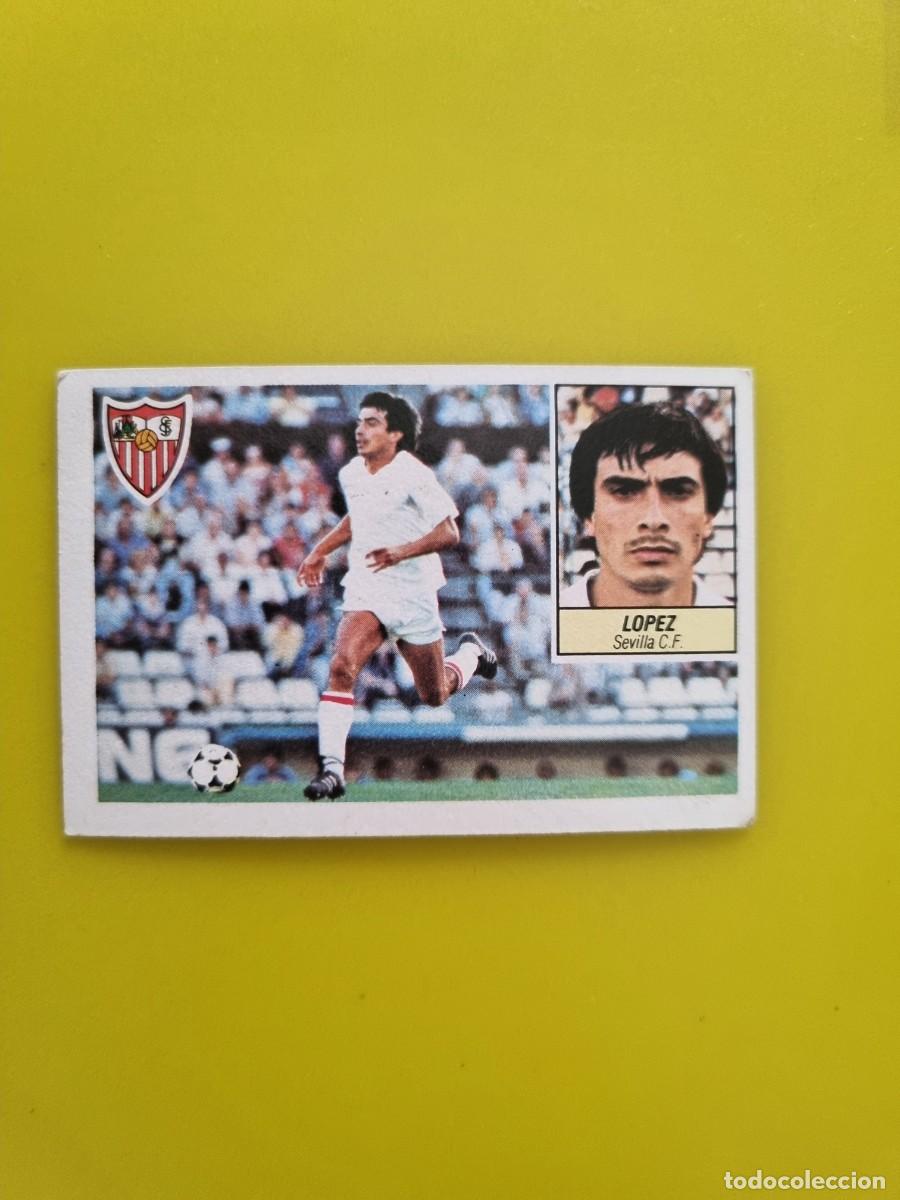 Cromos de f&uacute;tbol: CROMO LIGA ESTE 84 85 1984 1985 NUNCA PEGADO SIN PEGAR LOPEZ SEVILLA AR826