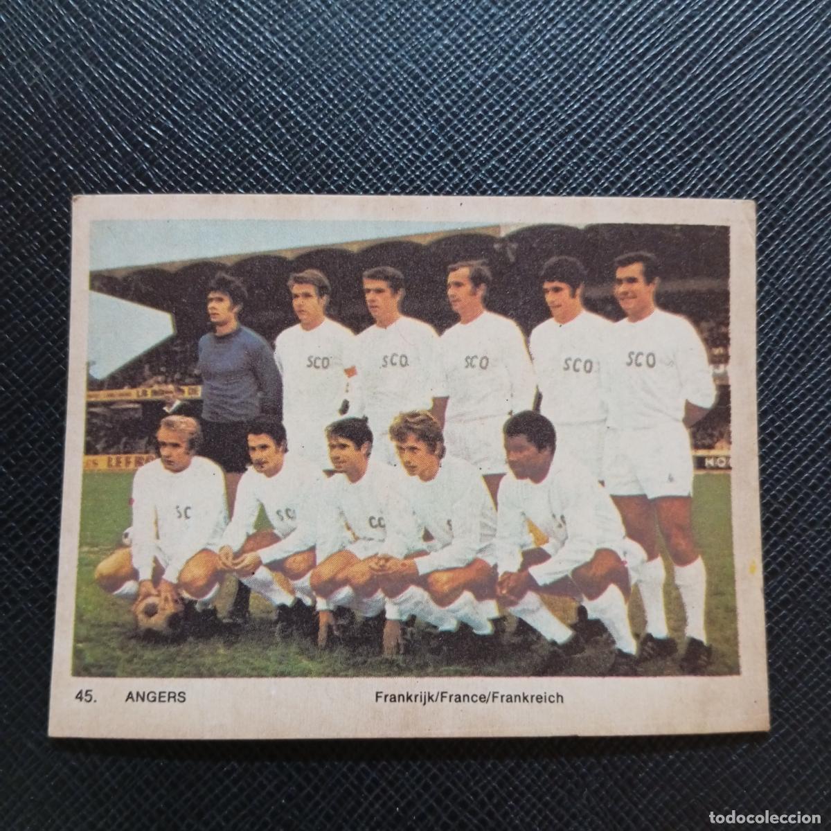 Cromos de f&uacute;tbol: 45 ANGERS FRANCIA MONTY GUM 1969 1970 CROMO FUTBOL 69 70 - SIN PEGAR - A44 PG379