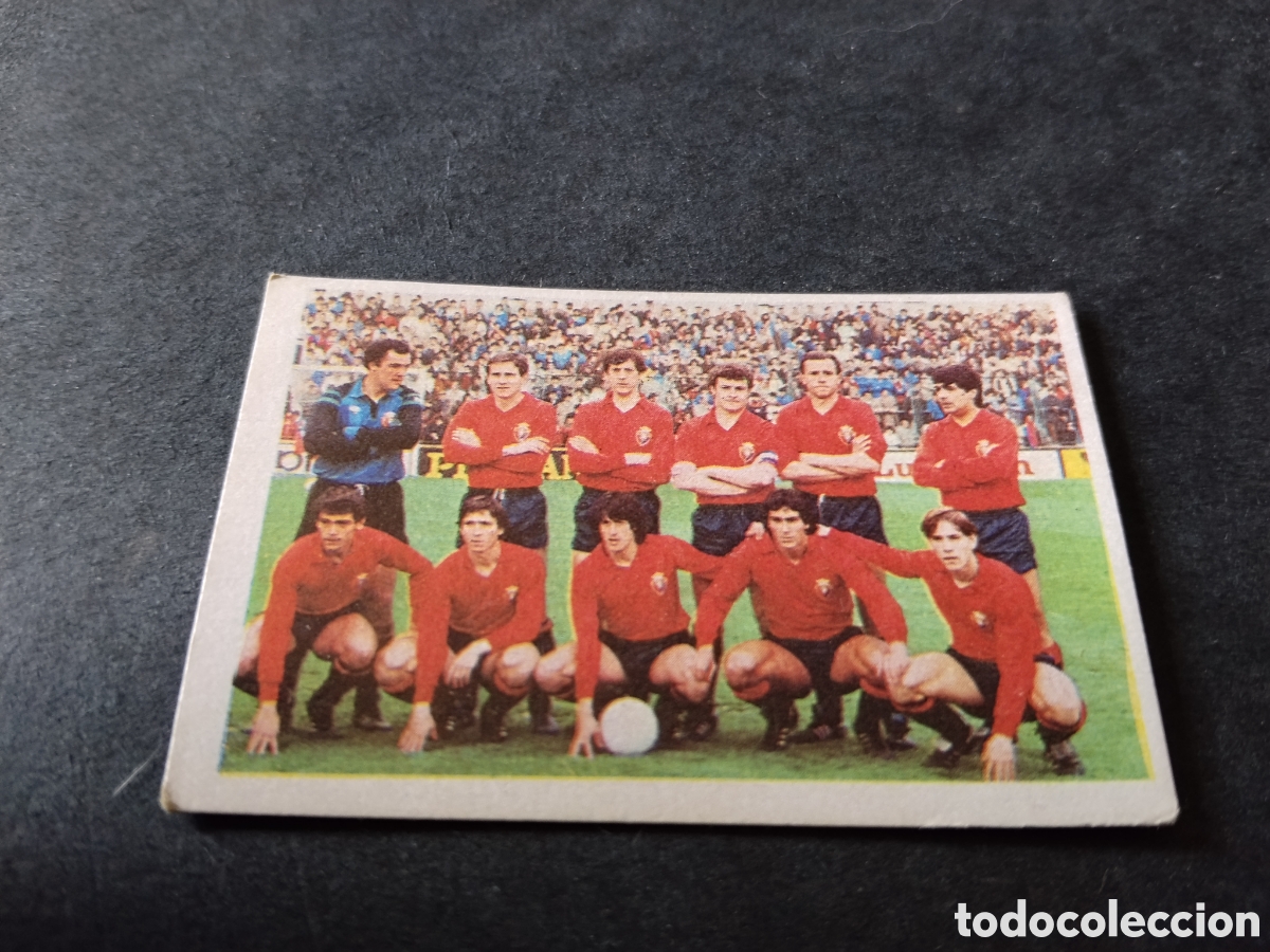 Cromos de f&uacute;tbol: Cromo Futbol 84, 1983 , Cromos Cano, Osasuna C. F.