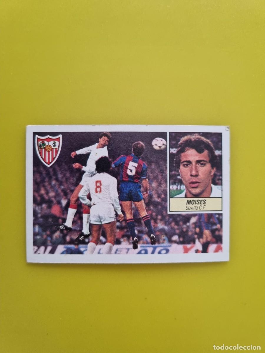 Cromos de f&uacute;tbol: CROMO LIGA ESTE 84 85 1984 1985 NUNCA PEGADO SIN PEGAR MOISES SEVILLA AR826