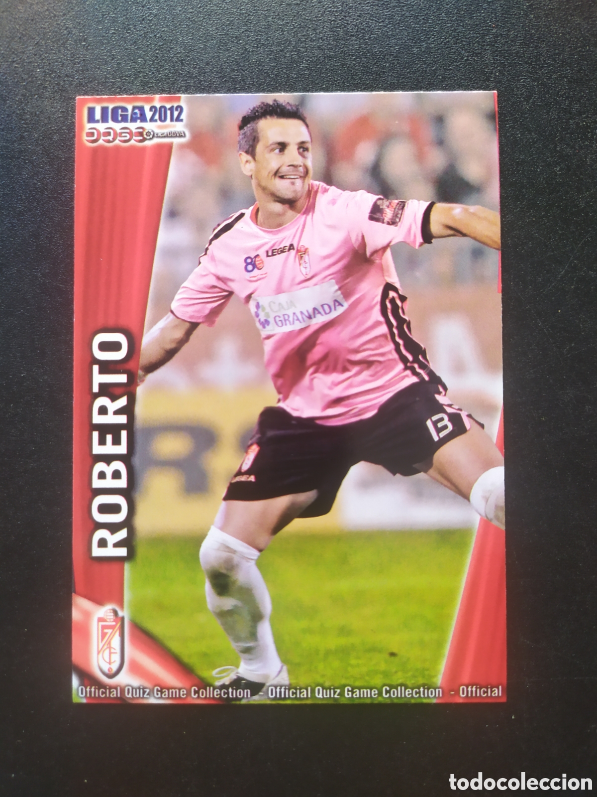 Cromos de Futebol: Mundicromo fichas Liga 2011 2012 11 12 Roberto n&deg; 517 Granada