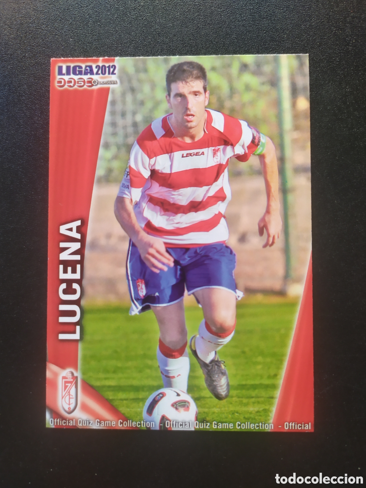 Fu&szlig;ball-Sticker: Mundicromo fichas Liga 2011 2012 11 12 Lucena n&deg; 524 Granada