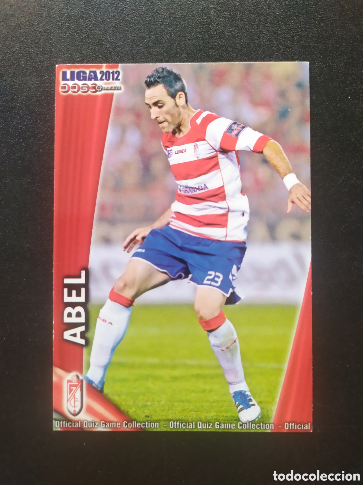 Fu&szlig;ball-Sticker: Mundicromo fichas Liga 2011 2012 11 12 Abel n&deg; 529 Granada