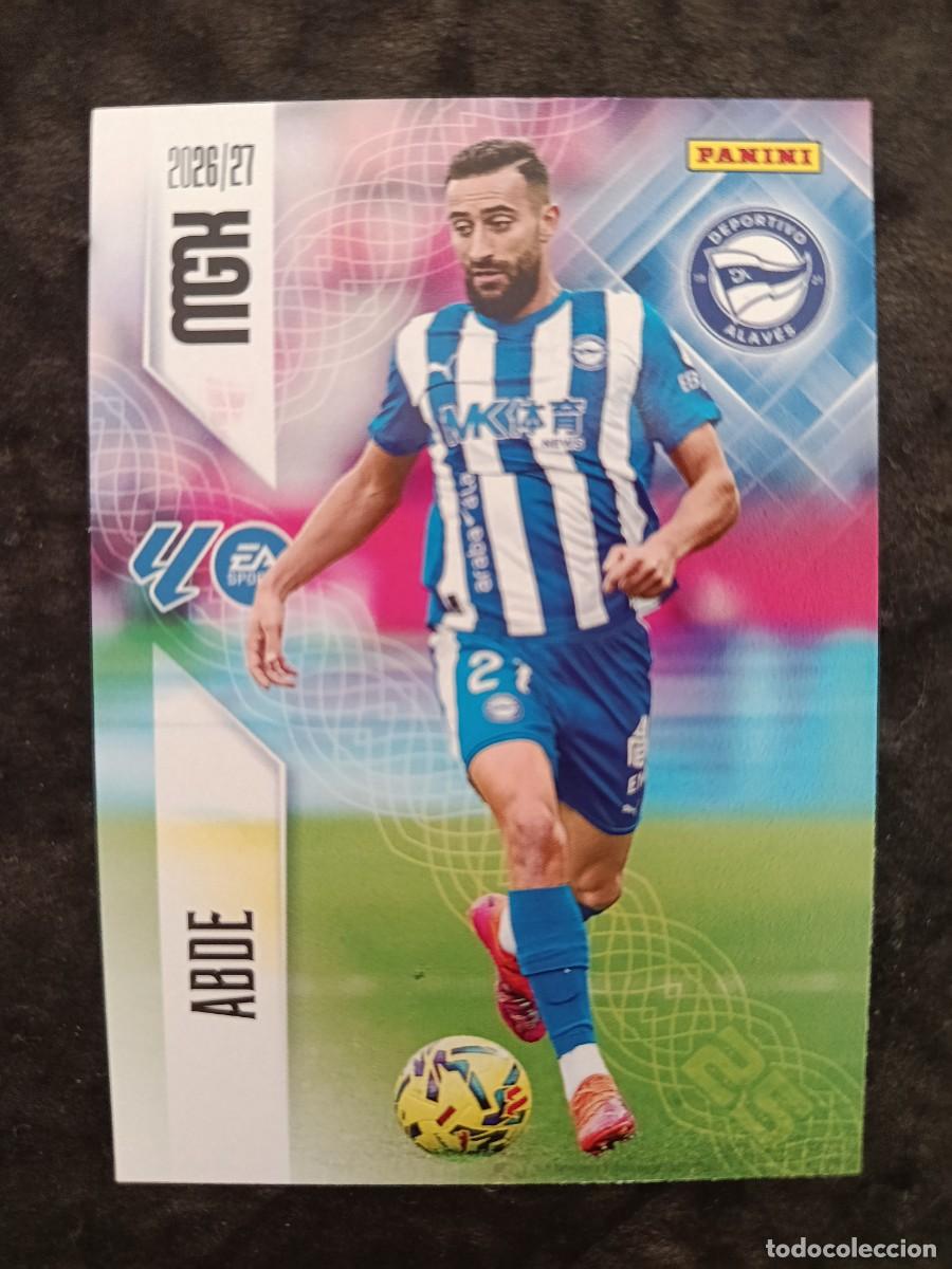 Football Stickers: MGK 2026/27 MEGACRACKS PANINI. #34 ABDE. DEPORTIVO ALAVES