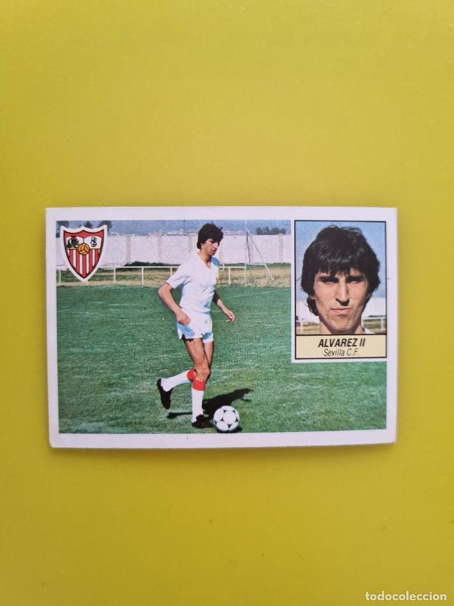 Cromos de f&uacute;tbol: CROMO LIGA ESTE 84 85 1984 1985 NUNCA PEGADO SIN PEGAR JUAN ALVAREZ II SEVILLA AR826