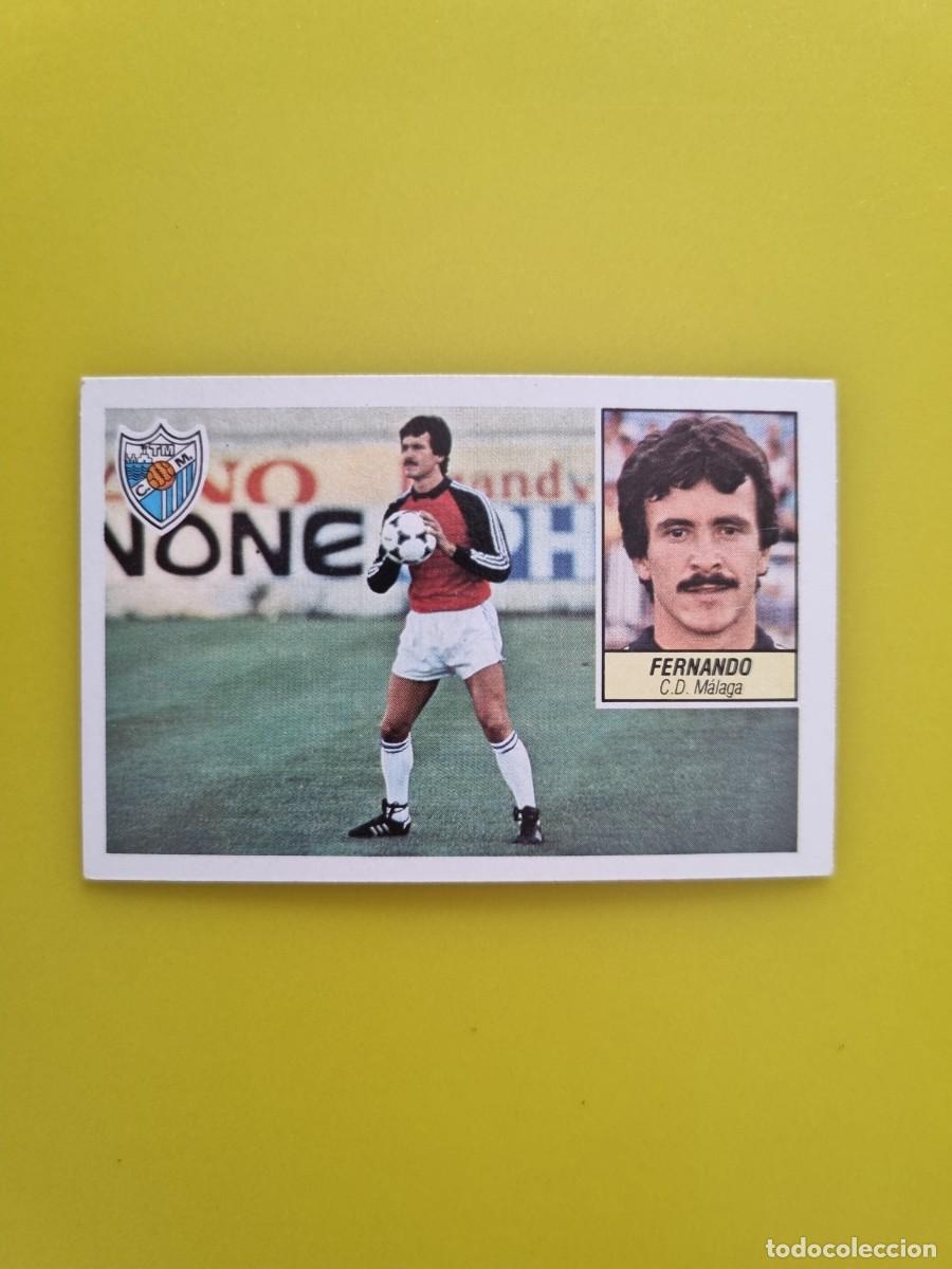 Cromos de f&uacute;tbol: CROMO LIGA ESTE 84 85 1984 1985 NUNCA PEGADO SIN PEGAR FERNANDO CD MALAGA AR826