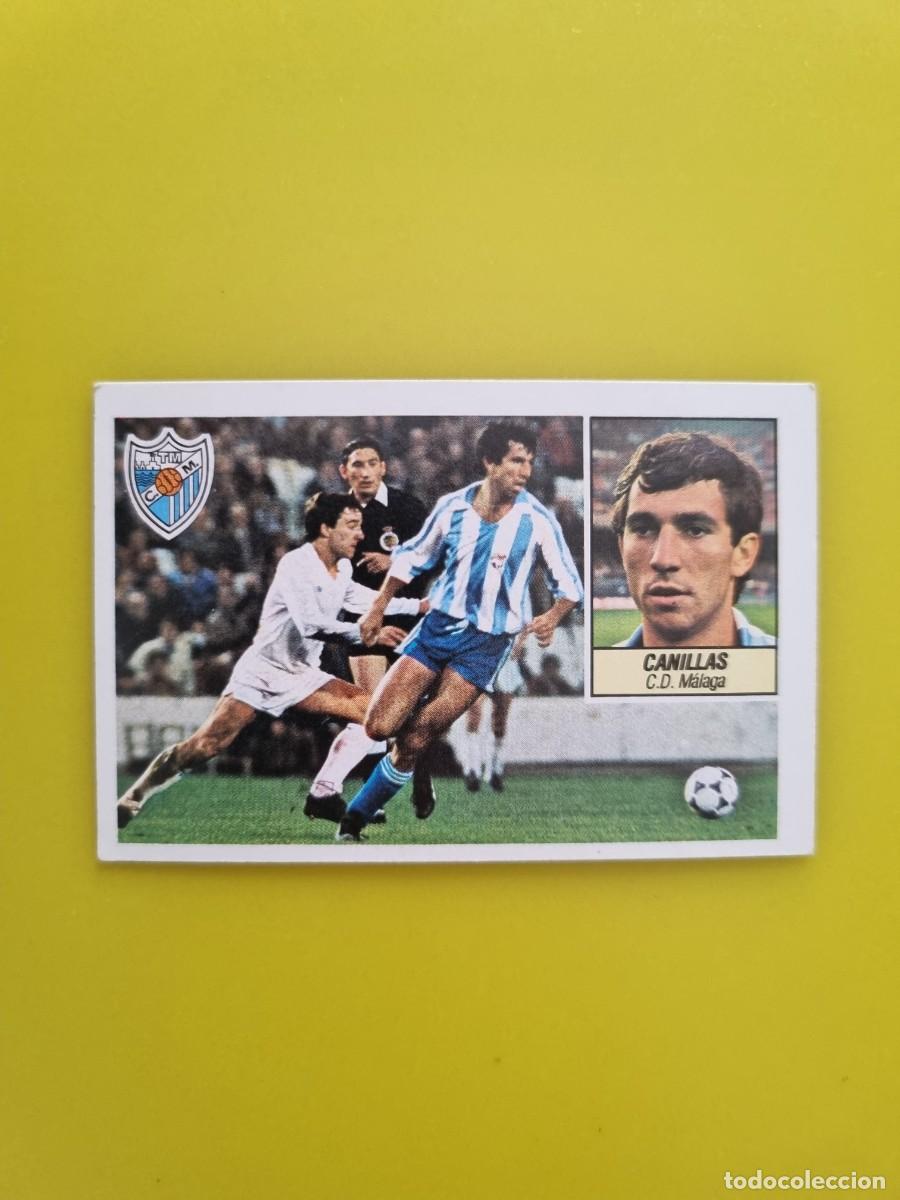 Cromos de f&uacute;tbol: CROMO LIGA ESTE 84 85 1984 1985 NUNCA PEGADO SIN PEGAR CANILLAS CD MALAGA AR826