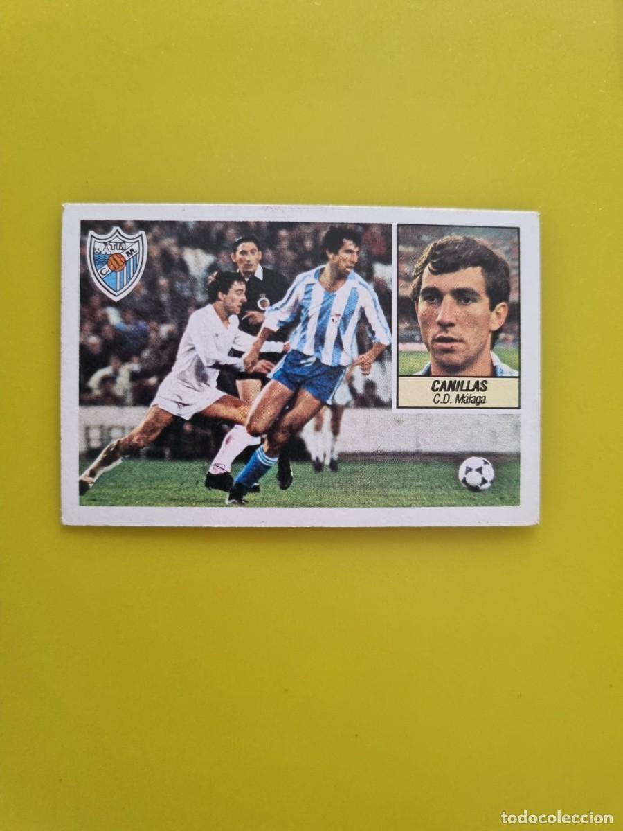 Cromos de f&uacute;tbol: CROMO LIGA ESTE 84 85 1984 1985 NUNCA PEGADO SIN PEGAR CANILLAS CD MALAGA AR826