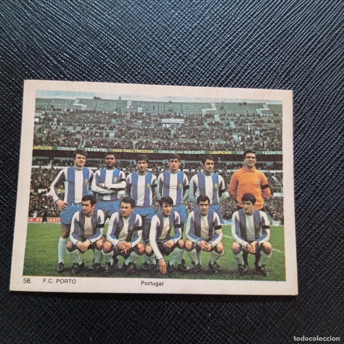 Cromos de f&uacute;tbol: 58 PORTO OPORTO ALINEACION MONTY GUM 1969 1970 CROMO FUTBOL 69 70 - SIN PEGAR - A120 PG15