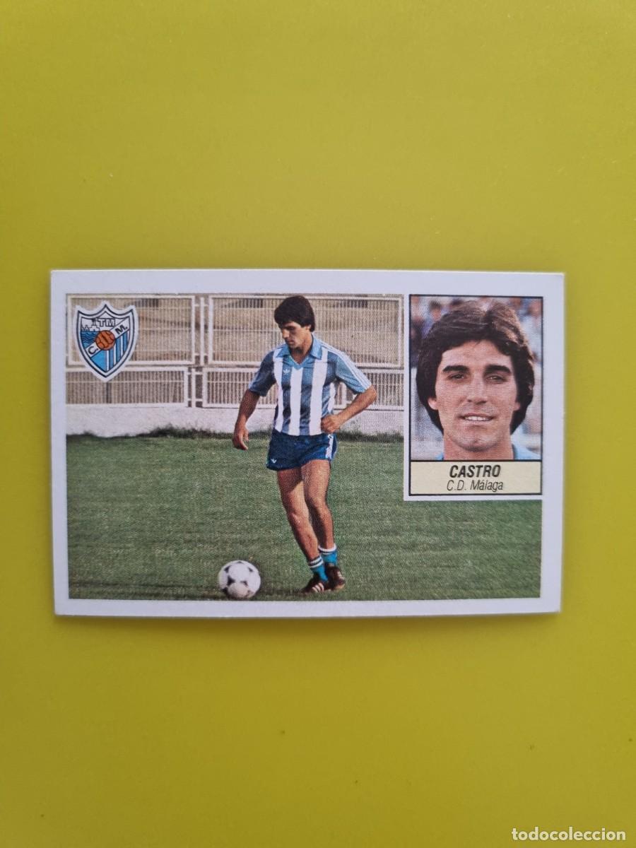 Cromos de f&uacute;tbol: CROMO LIGA ESTE 84 85 1984 1985 NUNCA PEGADO SIN PEGAR CASTRO CD MALAGA AR826