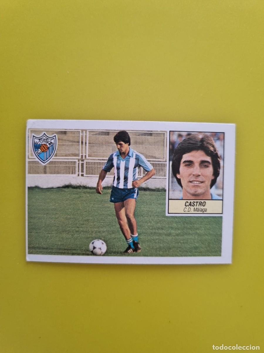 Cromos de f&uacute;tbol: CROMO LIGA ESTE 84 85 1984 1985 NUNCA PEGADO SIN PEGAR CASTRO CD MALAGA AR826